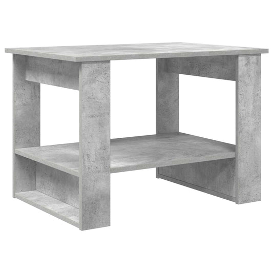 Konferenční Stolek Betonově Šedá 72 X 50 X 50 Cm