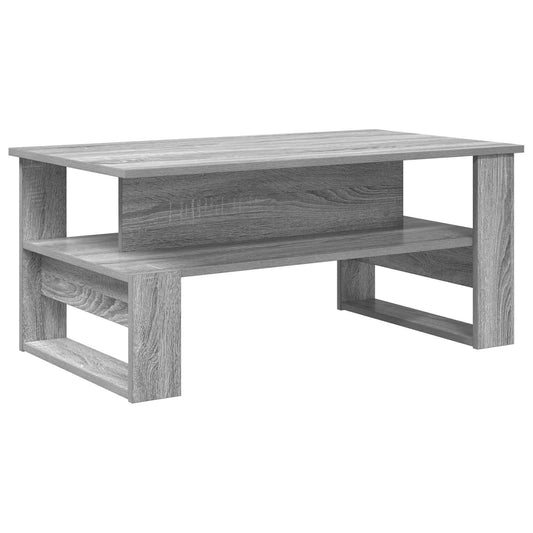 Konferenční Stolek Šedá Sonoma 90 X 50 X 40 Cm Kompozitní Dřevo