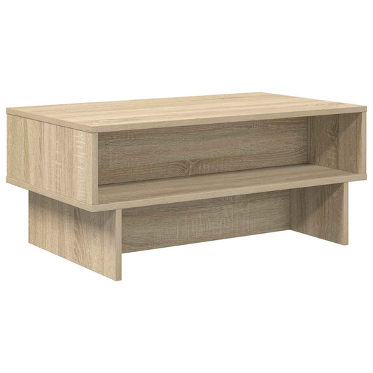 Konferenční Stolek Sonoma Dub 80 X 46 X 35 Cm Kompozitní Dřevo