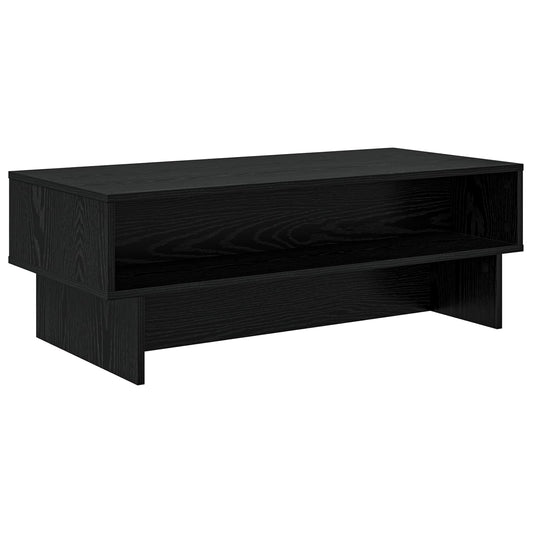 Konferenční Stolek Černý Dub 100 X 46 X 35 Cm Kompozitní Dřevo