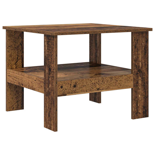 Konferenční Stolek Staré Dřevo 57 X 55 X 45 Cm Kompozitní Dřevo