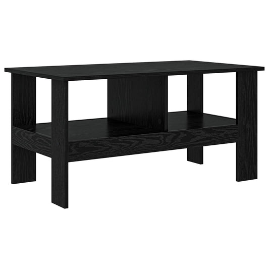 Konferenční Stolek Černý Dub 90 X 50 X 45 Cm Kompozitní Dřevo