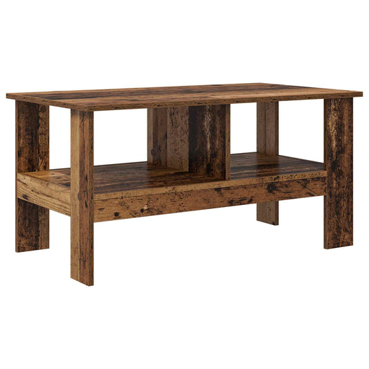 Konferenční Stolek Staré Dřevo 90 X 50 X 45 Cm Kompozitní Dřevo