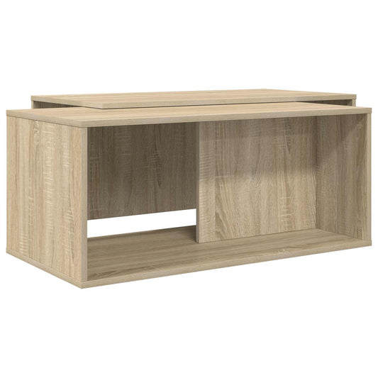 Sada Konferenčních Stolků 2 Pcs Sonoma Dub 90 X 48 X 40 Cm