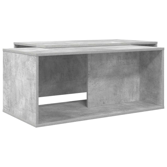 Sada Konferenčních Stolků 2 Pcs Betonově Šedá 90 X 48 X 40 Cm