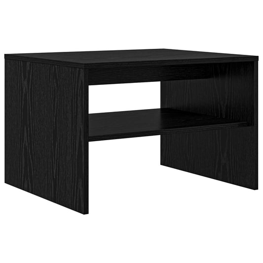 Konferenční Stolek Černý Dub 60 X 50 X 40 Cm Kompozitní Dřevo