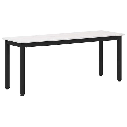 Lavice Bílá 110 X 35 X 45 Cm Masivní Borové Dřevo