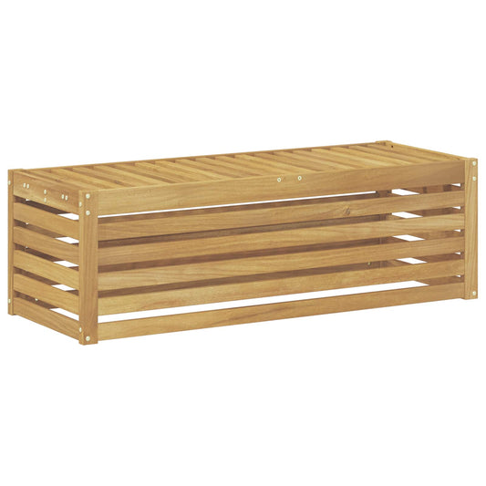 Outdoorový Stoličkový Benč Bílá 115 X 43 X 37 Cm
