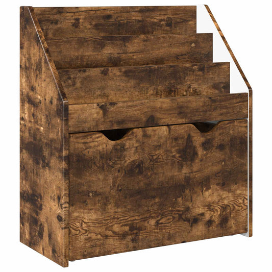 Dětský Regál Kouřový Dub 60 X 29,5 X 69 Cm Kompozitní Dřevo