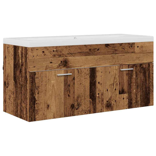 Koupelnová Skříň Staré Dřevo 100 X 38,5 X 46 Cm