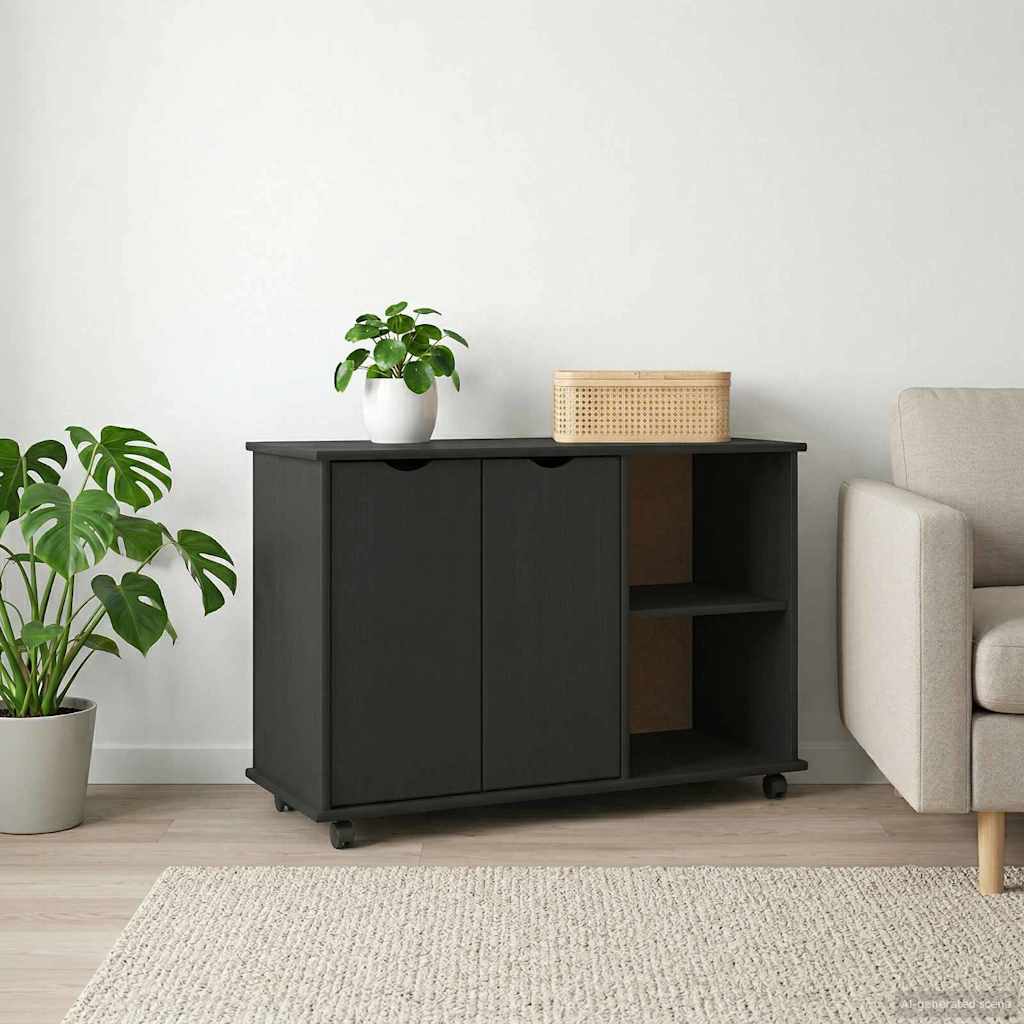 Kolejová Skříň S Kolem 100 X 39 X 65,5 Cm