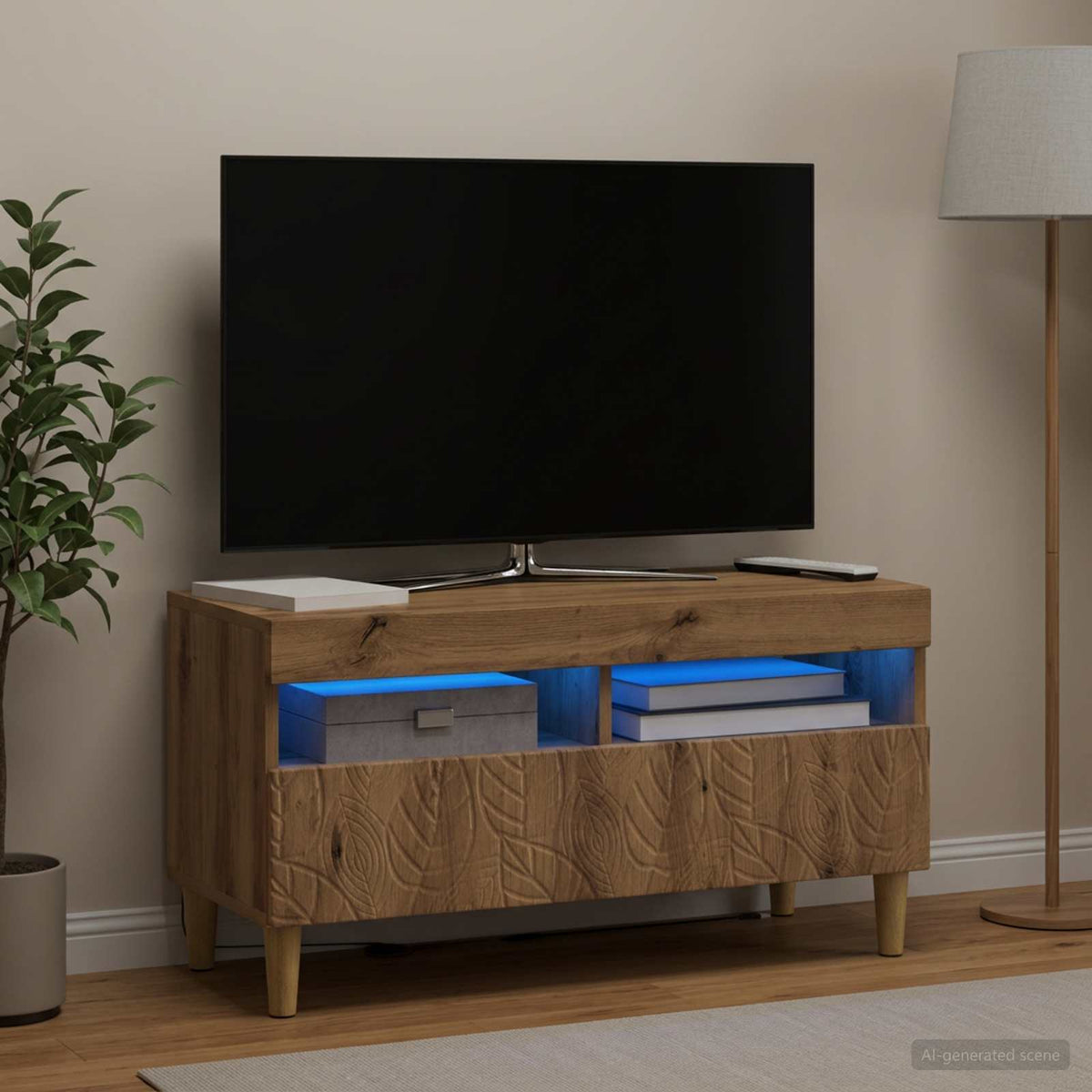 Led Tv Skříň Kompozitní Dřevo