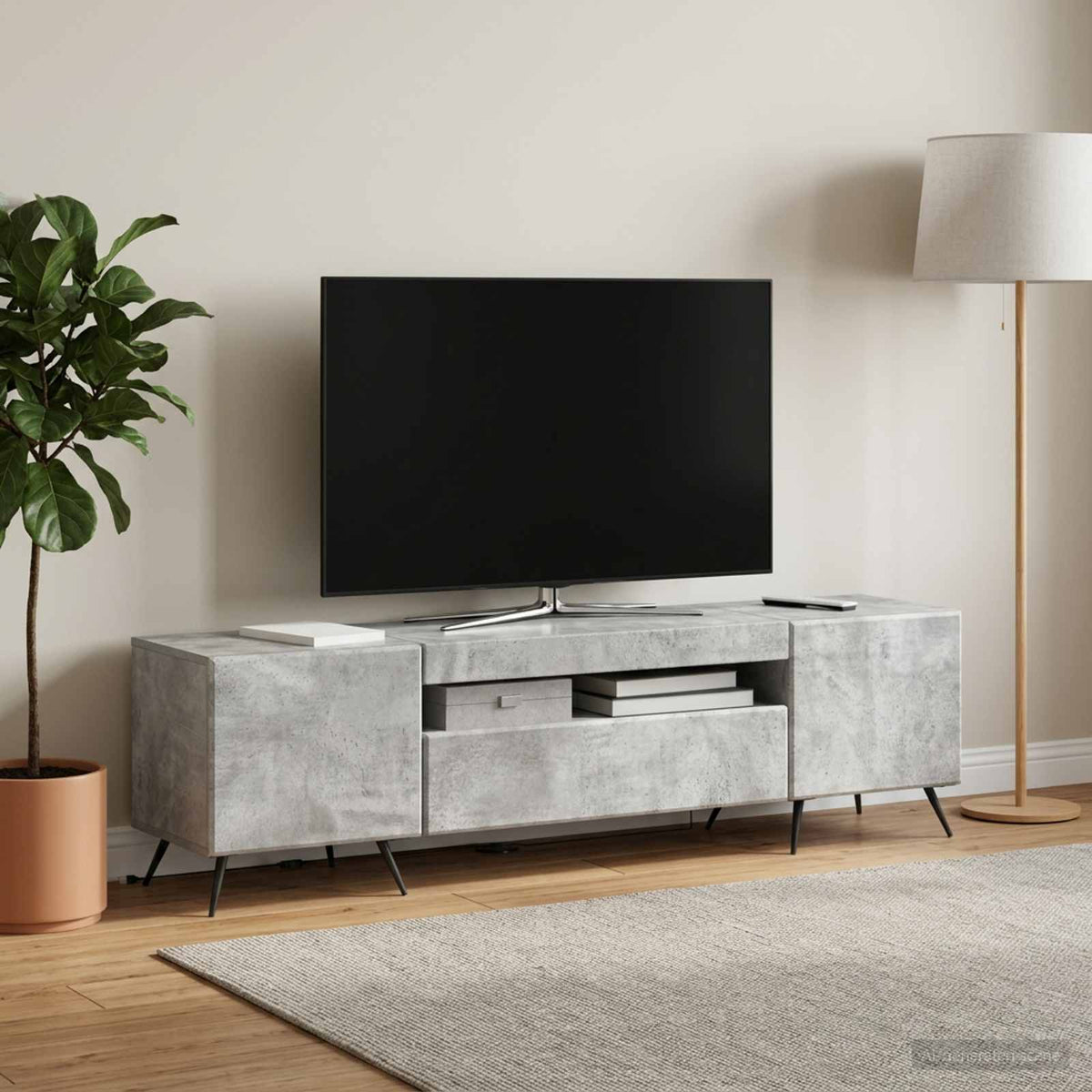 Led Tv Skříň Kompozitní Dřevo