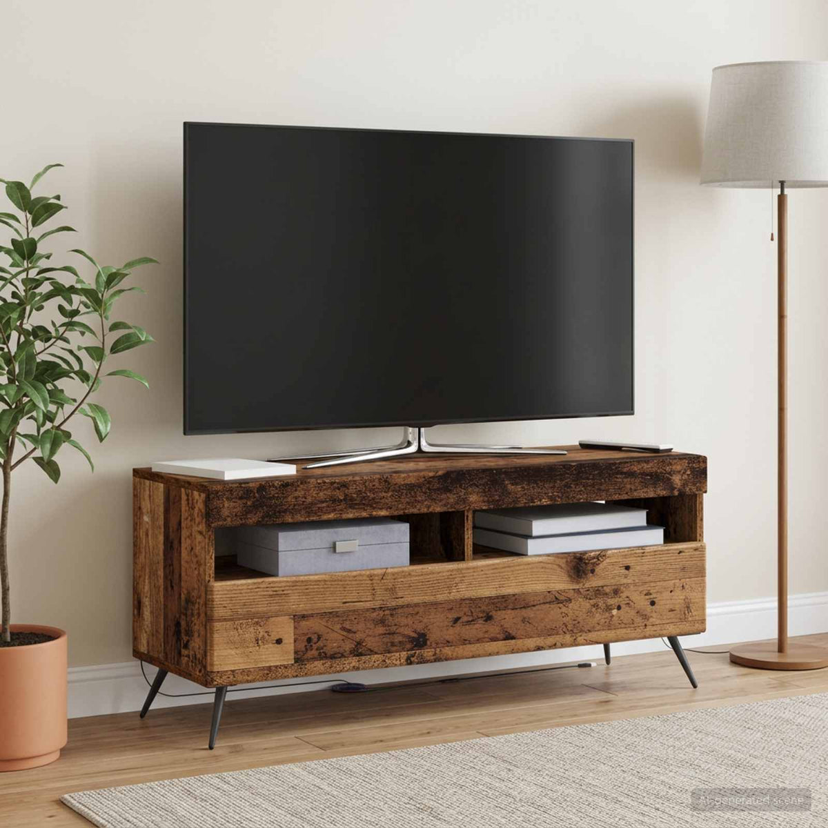 Led Tv Skříň Kompozitní Dřevo