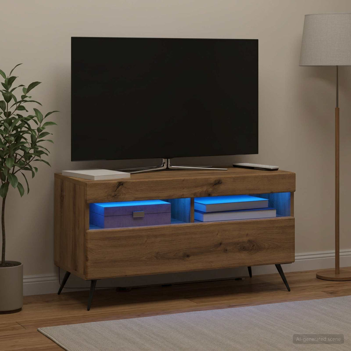 Led Tv Skříň Kompozitní Dřevo