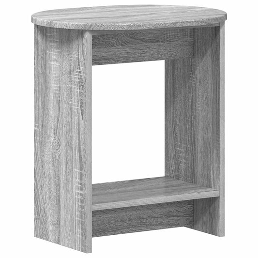 Boční Stůl Šedá Sonoma 50 X 39,5 X 55 Cm Kompozitní Dřevo