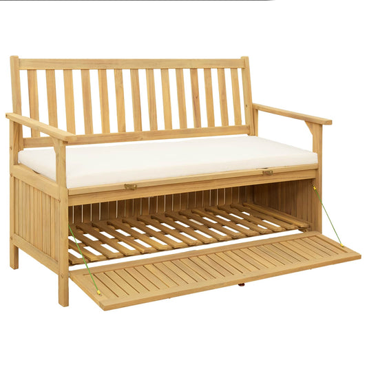 Úložná Lavice 2 -Seater 120 X 63 X 84 Cm Obdélníkový