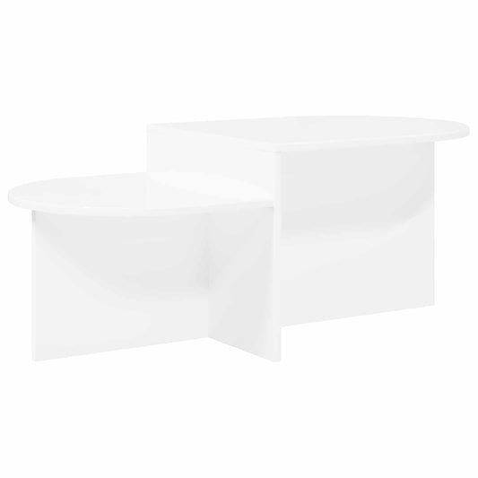 Konferenční Stolek Bílá 100 X 50 X 40 Cm Kompozitní Dřevo