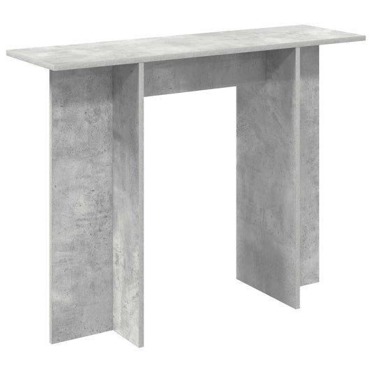 Konzolový Stolek Betonově Šedá 100 X 30 X 75 Cm