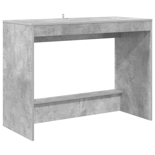 Postelový Stůl Betonově Šedá Kompozitní Dřevo 100 X 45 X 75 Cm