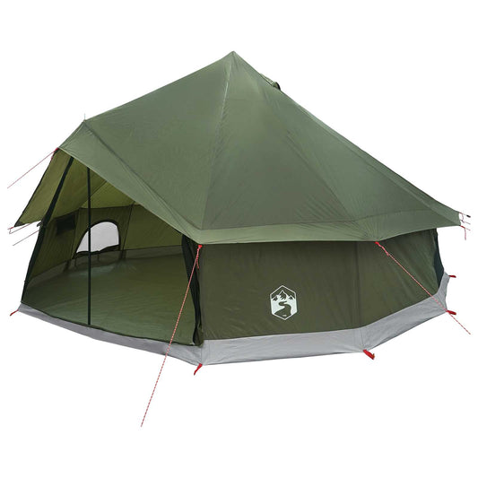 Tipi Stan Olivově Zelená 400 X 400 X 250 Cm Polyester A Ocel