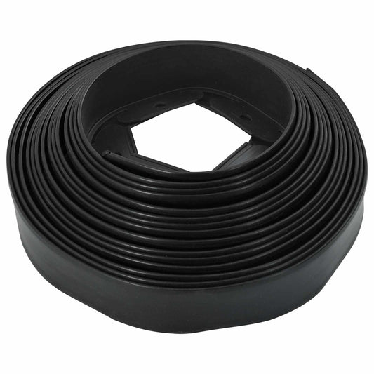 Obrubníky Trávníku Černý 5000 X 4 X 5 Cm Plast