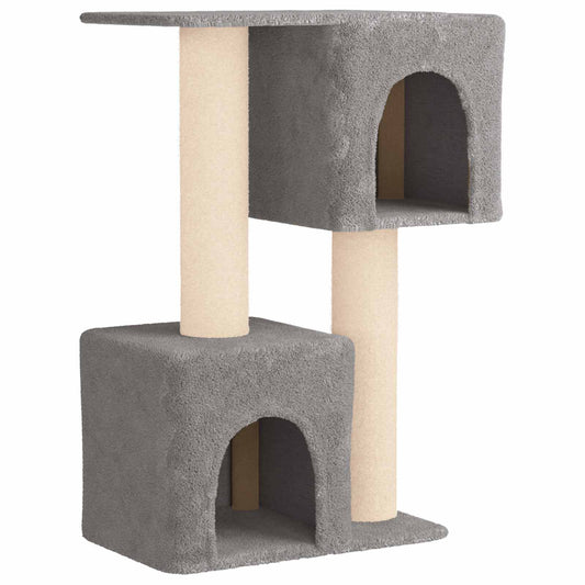 Kočičí Strom Se Škrabacími Sloupky Sisal 114 Cm