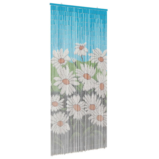 Dveřní Záclona Proti Hmyzu Vícebarevná 200 X 90 Cm Bambus