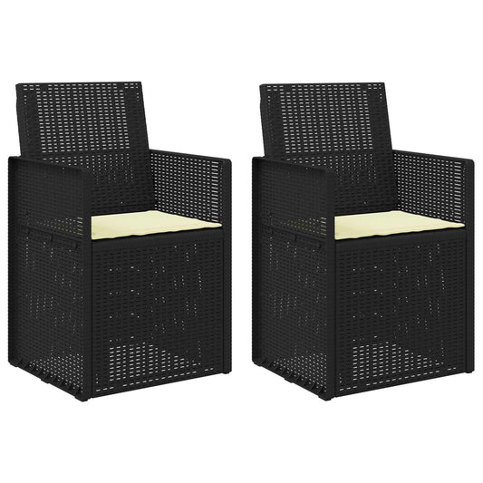 Zahradní Jídelní Židle 2 Pcs Antracitová A Krémová Pp