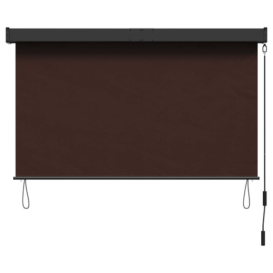Roleta Hnědá 160 X 250 Cm Textil A Hliník