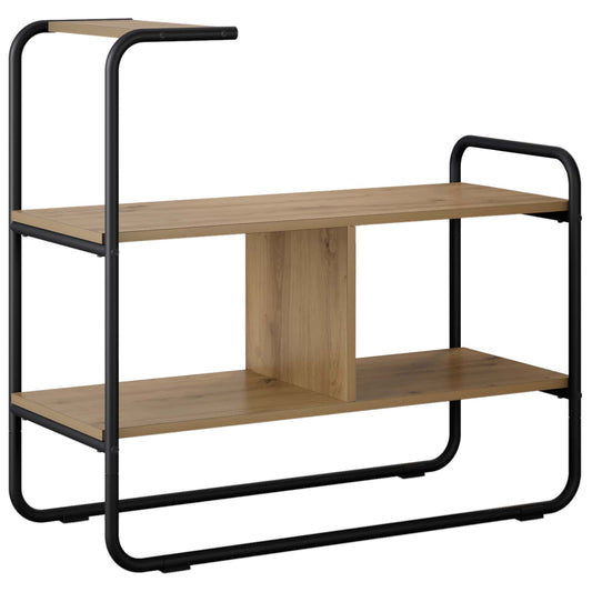 Konzolový Stolek Dub Artisan 80 X 35 X 75 Cm Kompozitní Dřevo