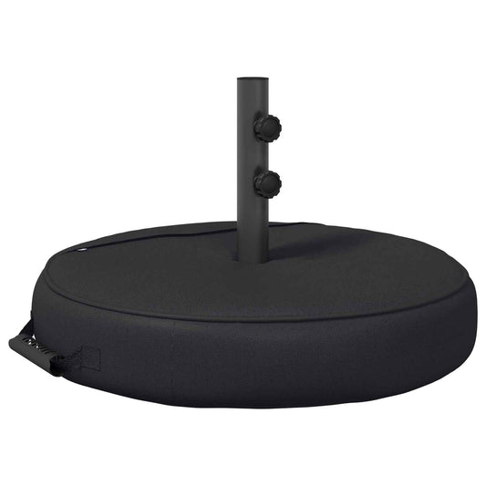 Podstavec Na Slunečník Pro Terasu 53 X 53 X 40 Cm Ocel Černá