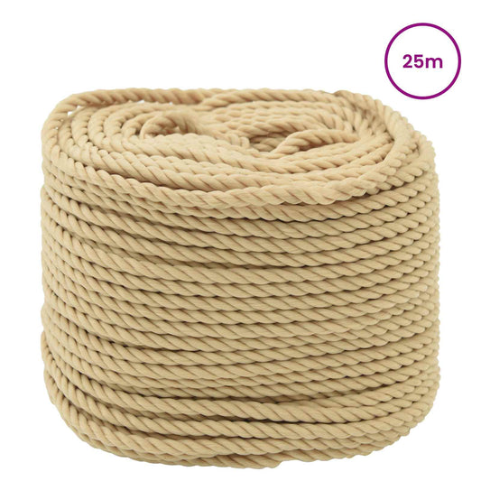 Lano Na Loď 6 Mm 25 M Přírodní