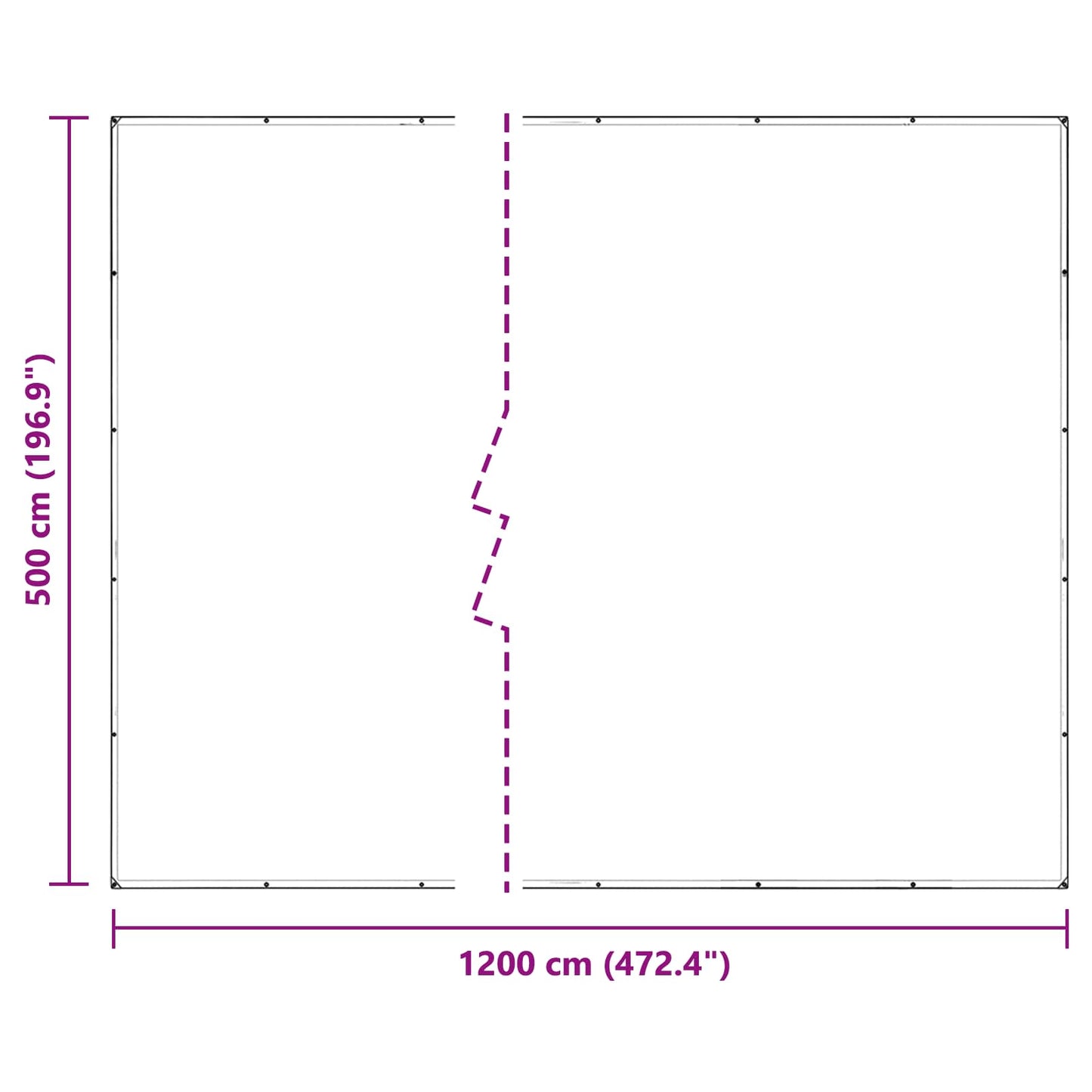 Pokrytí Rostlin Transparentní 5 X 12 M Pvc