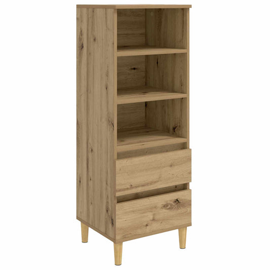 Vysoký Bufet Dub Artisan 40 X 36 X 110 Cm Kompozitní Dřevo