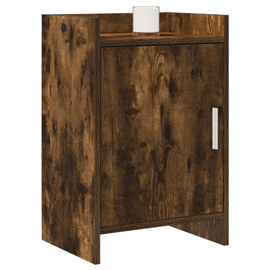 Noční Stolky 2 Pcs Kouřový Dub 40 X 30 X 60 Cm Kompozitní Dřevo