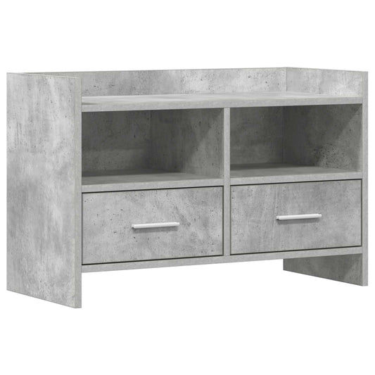Televizní Skříň 71,5 X 33 X 47 Cm Betonově Šedá