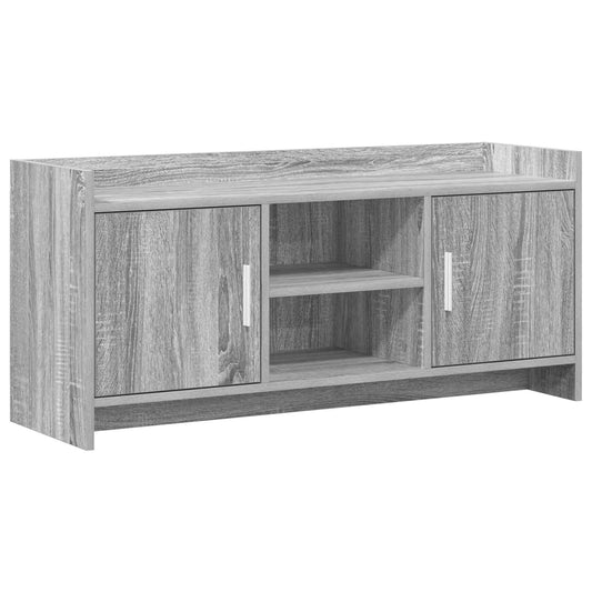 Televizní Skříň 102 X 33 X 47 Cm Šedý Sonoma Kompozitní Dřevo