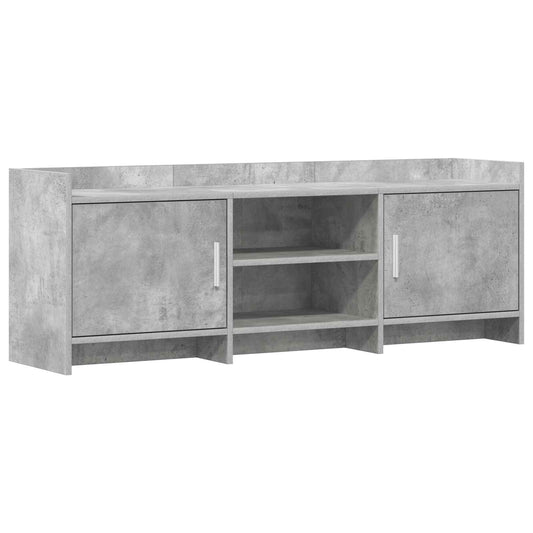 Televizní Skříň 130 X 33 X 47 Cm Betonově Šedá Kompozitní Dřevo