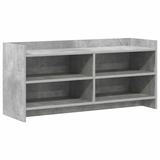 Televizní Skříň 100 X 33 X 47 Cm Betonově Šedá Kompozitní Dřevo