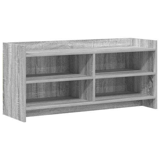 Televizní Skříň 100 X 33 X 47 Cm Šedý Sonoma Kompozitní Dřevo