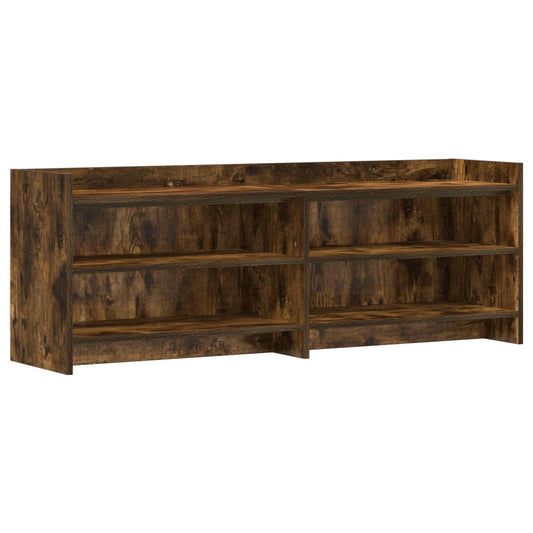 Televizní Skříň 135 X 33 X 47 Cm Kouřový Dub Kompozitní Dřevo