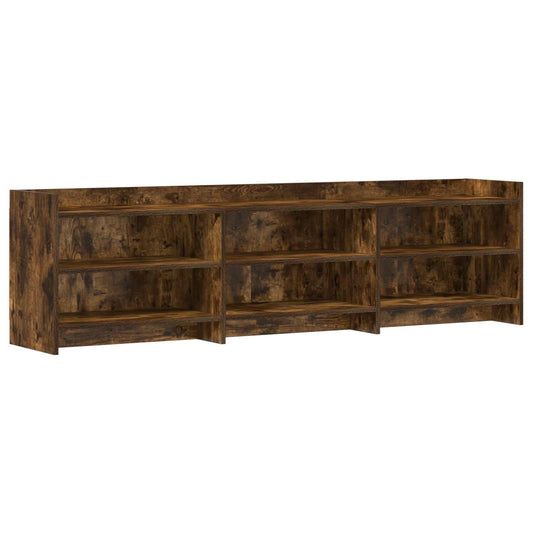 Televizní Skříň 168 X 33 X 47 Cm Kouřový Dub Kompozitní Dřevo