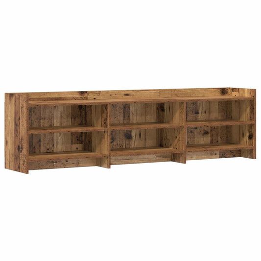 Televizní Skříň 168 X 33 X 47 Cm Staré Dřevo Kompozitní Dřevo