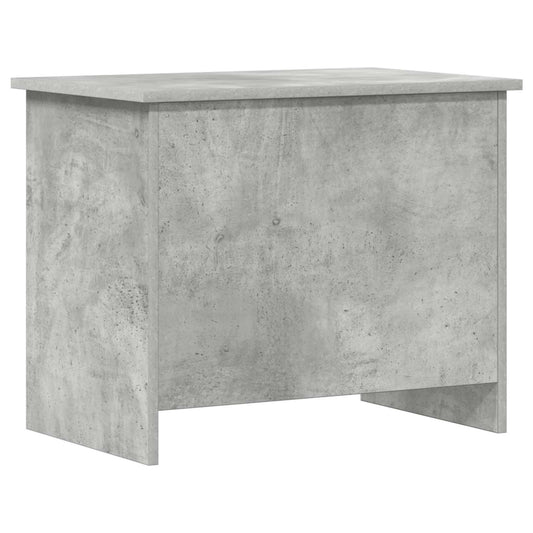 Úložná Truhla Betonově Šedá 60 X 40 X 50 Cm Kompozitní Dřevo