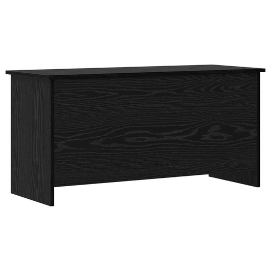 Úložná Truhla Černý Dub 100 X 40 X 50 Cm Kompozitní Dřevo