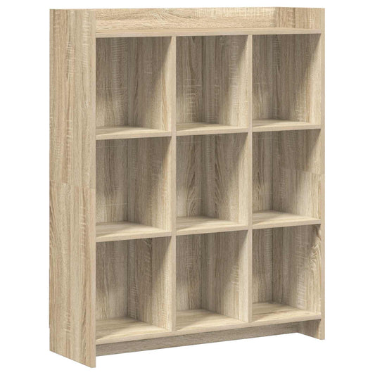 Knihovna Dub Sonoma 87,5 X 30 X 111 Cm Kompozitní Dřevo