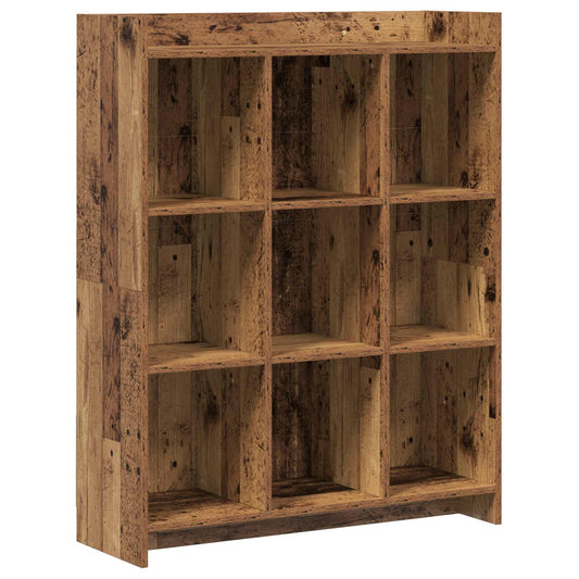 Knihovna Staré Dřevo 87,5 X 30 X 111 Cm Kompozitní Dřevo