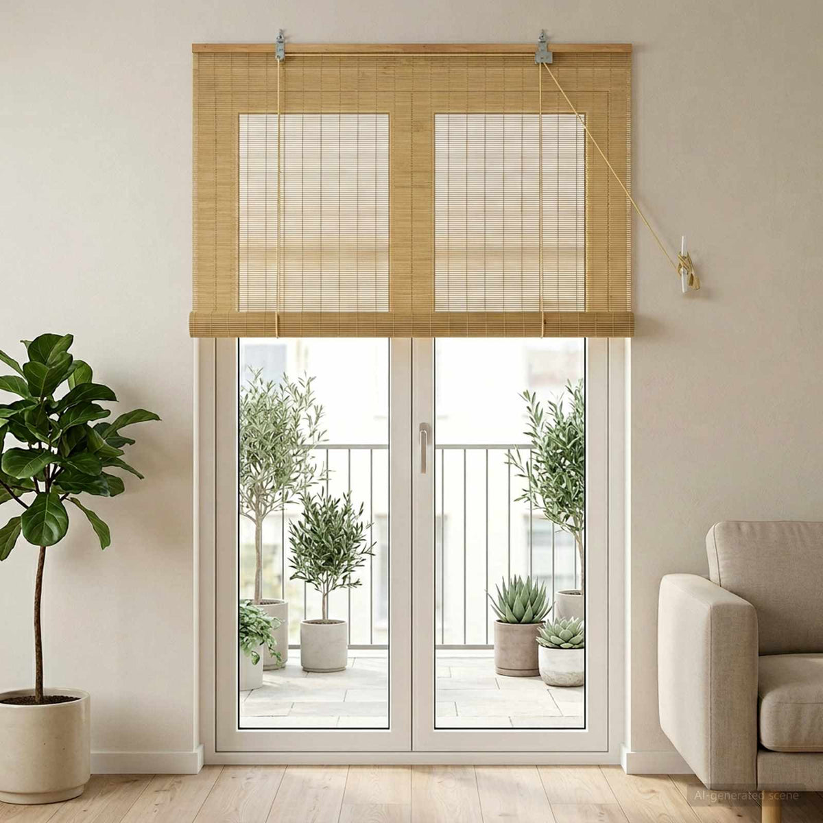 Roleta Přírodní Bambus