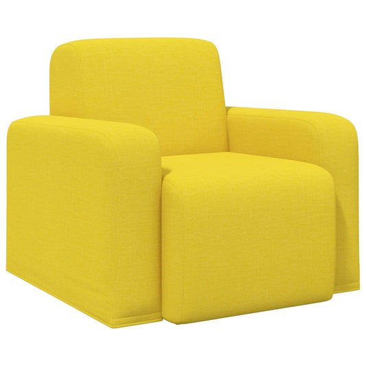 Křeslo Světlá Žlutá Textil
